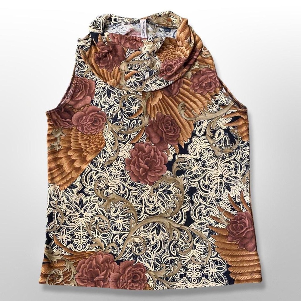 Susan Lawrence sleeveless turtleneck